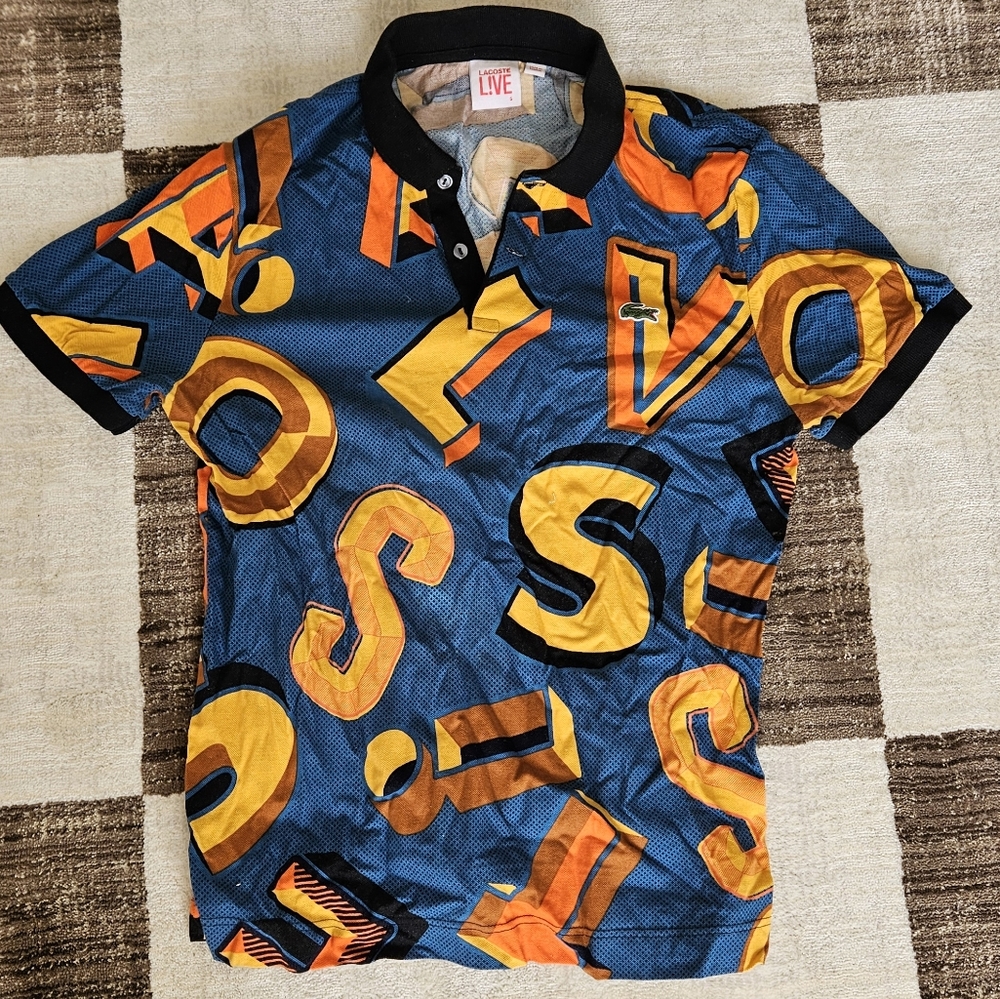 Mens Lacoste Live Polo Shirt